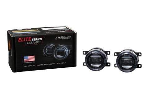 Elite Series Fog Lamps for 2016-2022 Subaru Crosstrek Pair Cool White 6000K Diode Dynamics