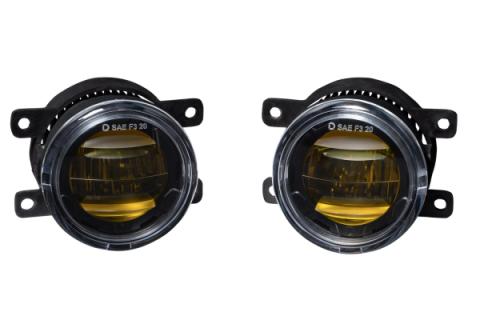 Elite Series Fog Lamps for 2016-2022 Subaru Crosstrek Pair Yellow 3000K Diode Dynamics