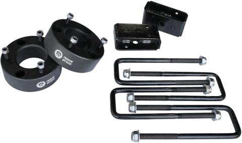 3 Inch Front Strut Spacers 2 Inch Rear Lift Blocks w/U Bolts 05-23 Titan Freedom Off-Road