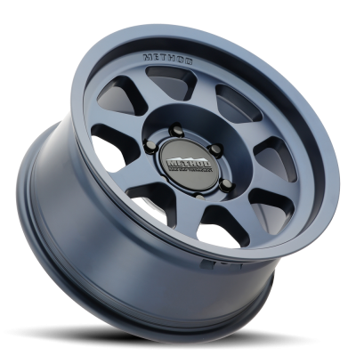 Aluminum Wheels 17x8.5 Bead Grip MR701 Bolt Pattern 6 On 135 Offset 0 Lip Size 1.81 Bahia Blue BL Method