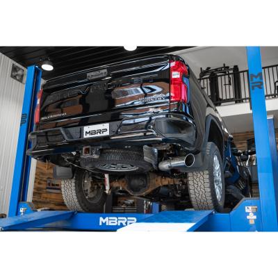 20-Up Chevy/GMC 2500/3500 T304 Stainless Steel 4 Inch Filter Back Single Side Exit Exhaust System MBRP
