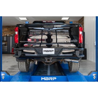 20-Up Chevy/GMC 2500/3500 T304 Stainless Steel 4 Inch Filter Back Single Side Exit Exhaust System MBRP