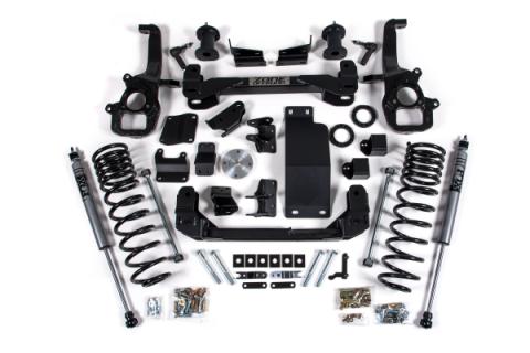 6 Inch Lift Kit for 2025 Ram 1500 4WD 6 Inch Front 5 Inch Rear Suspension Lift System Standard Bore Fox Adv Rear Shocks Zone Offroad