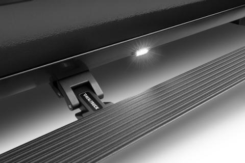 RealTruck VoltStep Electric Running Board Kit Textured Black 2014-2018 Silverado/Sierra 1500/2500 HD Go Rhino