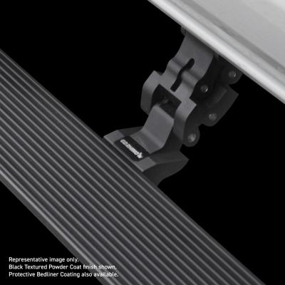 RealTruck VoltStep Electric Running Board Kit Protective Bedliner Coating 2019-2026 Silverado/Sierra 1500/2500 HD Crew Cab Go Rhino