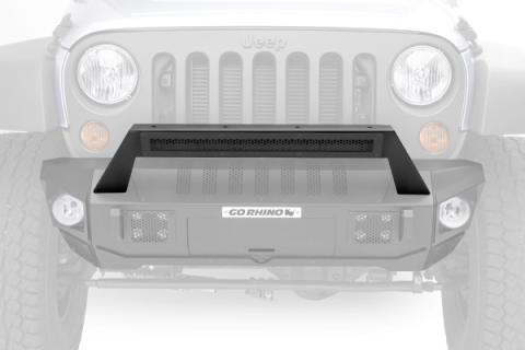 Trailline 20 Light Mount Bar Textured Black 2007-2026 Jeep Wrangler JK/JL 2020-2025 Jeep Gladiator 2021-2025 Ford Bronco Go Rhino