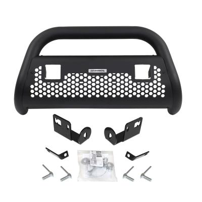 RC2 LR Bull Bar with Mounting Brackets &amp; Two 3 Inch Cube Lights Textured Black 2007-2013 Silverado/Sierra 1500 2007-2014 Chevrolet Suburban 1500 2007-2014 Chevrolet Tahoe Go Rhino