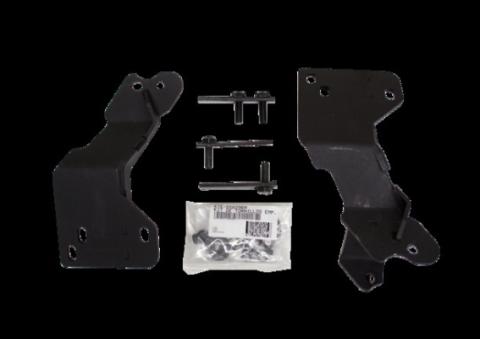 RC4LR &amp; RC3 LR Mounting Brackets Only Textured Black 2016-2018 Silverado 1500 Go Rhino