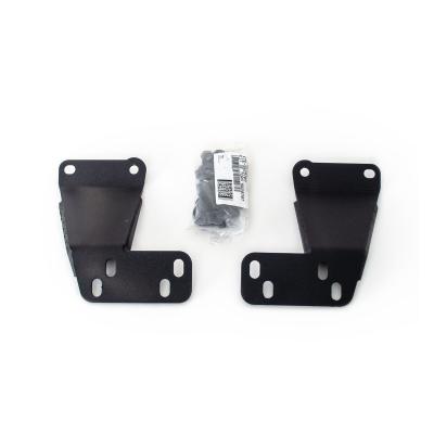 RC4LR &amp; RC3 LR Mounting Brackets Only Textured Black 2019-2021 Silverado 1500 2022-2022 Silverado 1500 LTD Go Rhino