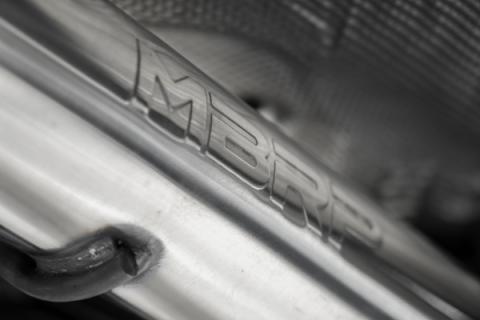 22-24 Kia Forte GT 1.6L Turbo Sedan 2.5 Inch Axle-Back Exhaust System, Armor Lite, Aluminized Steel Dual Split with Quad Exhaust Tips, MBRP