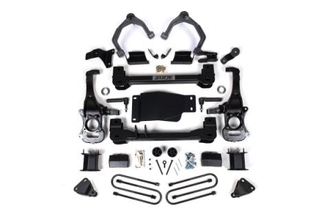 4 Inch Lift Kit for 2025 Silverado/Sierra 1500 Denali High Country 4WD w/ ARC, 3 Inch Rear Block Spacer Front Rear Shock Spacer Zone Offroad
