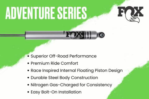 15-20 Ford F-150 4WD 3 Inch Adventure Series Lift Kit, 2 Inch Rear Lift, Block - Nitro Loaded Struts, Nitro Shocks Zone Offroad