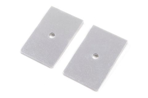 2.5 Inch x 4 Degree Shims (Pair) Zone Offroad