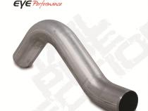 Exhaust Pipe 4 Inch 07.5-11 Dodge RAM 2500/3500 First Section Pass Steel Performance Series Exhaust Tail Pipe Diamond Eye