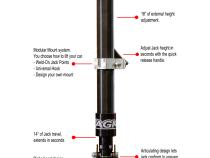 Manual Jack with Universal Hook AGM