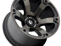 Aluminum Wheels 17X9 Beast D564 6 On 139.7 Matte Black/Machined Dark Tint 108 Bore 1 Offset 6 Spoke Fuel Off Road Wheels