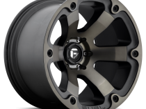 Aluminum Wheels 20X9 Beast D564 6 On 114.3 Matte Black/Machined Dark Tint 66.3 Bore 25 Offset 6 Spoke Fuel Off Road Wheels
