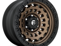 Aluminum Wheels 20X9 Zephyr D634 6 On 135 Matte Bronze W/Black Bead Ring 87.1 Bore 1 Offset Fuel Off Road Wheels