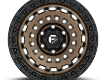 Aluminum Wheels 20X9 Zephyr D634 6 On 135 Matte Bronze W/Black Bead Ring 87.1 Bore 1 Offset Fuel Off Road Wheels