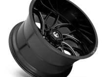 Aluminum Wheels 22X10 Runner D741 6 On 135 Gloss Black Milled 87.1 Bore -18 Offset Fuel Off Road Wheels