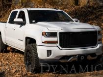 SSC2 LED Ditch Light Kit for 2014-2019 Chevrolet Silverado 1500 Pro White Combo Diode Dynamics