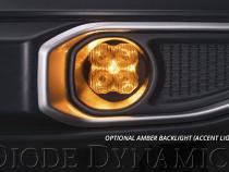 SS3 LED Fog Light Kit for 2019-2020 Honda Odyssey Yellow SAE Fog Sport w/ Backlight Diode Dynamics