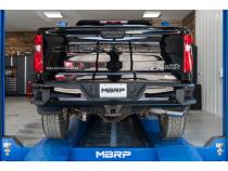 20-Up Chevy/GMC 2500/3500 Armor Lite Series Aluminized Steel 4 Inch Filter Back Single Side Exit Exhaust System MBRP