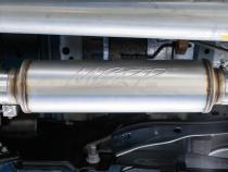 Ford 4 Inch Exhaust Resonator Back Single Side Armor Lite For 17-Up Ford F250/F350 MBRP