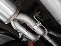 3.0 inch Cat-Back 2.5 inch Dual Split Rear Quad Carbon Fiber Tips 4.0 inch OD 19-up Silverado/Sierra 1500 Dual Out MBRP