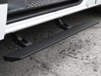 RealTruck VoltStep Electric Running Board Kit Protective Bedliner Coating 2013-2018 Mercedes-Benz Sprinter 2500/3500 Go Rhino