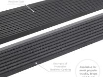 RealTruck VoltStep Electric Running Board Kit Protective Bedliner Coating 2013-2018 Mercedes-Benz Sprinter 2500/3500 Go Rhino