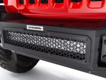 Rockline Front Full Width Bumper Textured Black 2007-2025 Jeep Wrangler JK/JL 2020-2025 Jeep Gladiator Go Rhino