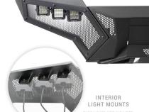 Element Frt Bumper W/Power Actuated Light Bar Mount TextBlack 2024-2026 Toyota Tacoma Go Rhino