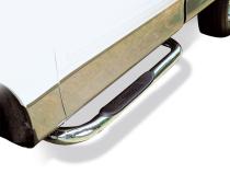 4000 Series SideSteps With Mounting Bracket Kit Chrome 2002-2004 Nissan Frontier Go Rhino