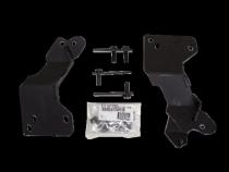 RC4 LR with Mounting Brackets &amp;amp; 20 Inch Light Bar Textured Black 2016-2018 Silverado 1500 Go Rhino