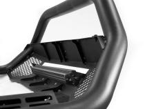 RC4 LR with Mounting Brackets &amp;amp; 20 Inch Light Bar Textured Black 2016-2018 Silverado 1500 Go Rhino