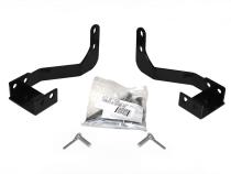 RC2 LR Bull Bar with Mounting Brackets &amp;amp; 20 Inch Light Bar Opening Textured Black 2007-2013 Silverado/Sierra 1500 2007-2014 Chevrolet Suburban 1500 2007-2014 Chevrolet Tahoe Go Rhino