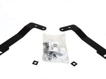 RC2 &amp;amp; RC2 LR Bull Bar Mounting Bracket Kit Only Textured Black 2007-2018 Silverado/Sierra 2500 HD/3500 HD Go Rhino