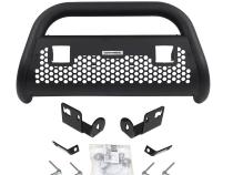 RC2 LR Bull Bar with Mounting Brackets &amp;amp; Two 3 Inch Light Openings Textured Black 2002-2005 Dodge Ram 1500/2500/3500 Go Rhino
