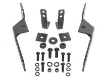 RC2 &amp;amp; RC2 LR Bull Bar Mounting Bracket Kit Only Textured Black 2019-2024 Ram 1500 Go Rhino