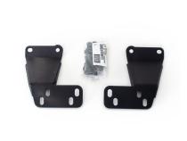 RC4LR &amp;amp; RC3 LR Mounting Brackets Only Textured Black 2019-2021 Silverado 1500 2022-2022 Silverado 1500 LTD Go Rhino