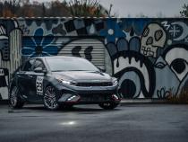 22-24 Kia Forte GT 1.6L Turbo Sedan 2.5 Inch Axle-Back Exhaust System, Armor Lite, Aluminized Steel Dual Split with Quad Exhaust Tips, MBRP