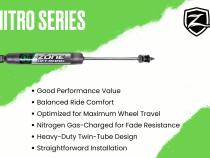 24-26 Toyota Land Cruiser (LC250) Lexus GX550 1.5 Inch Leveling Kit Nitro Rear Shocks Zone Offroad